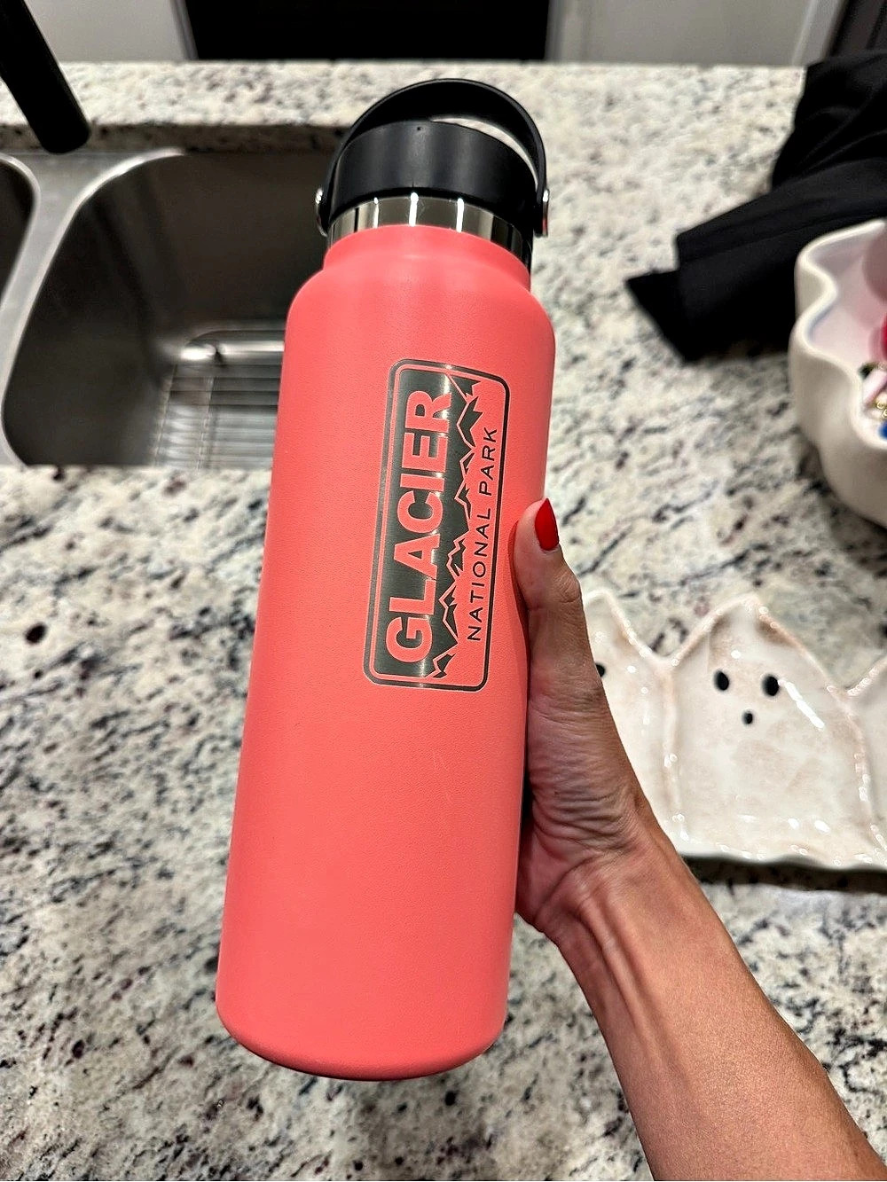 Hydro Flask 40 oz Wide Mouth - Hibiscus Pink Water Bottle